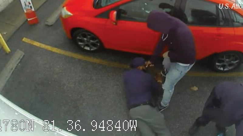 The Department of Justice (DOJ) said Christion Yarnell Sims, 24, and others targeted two...