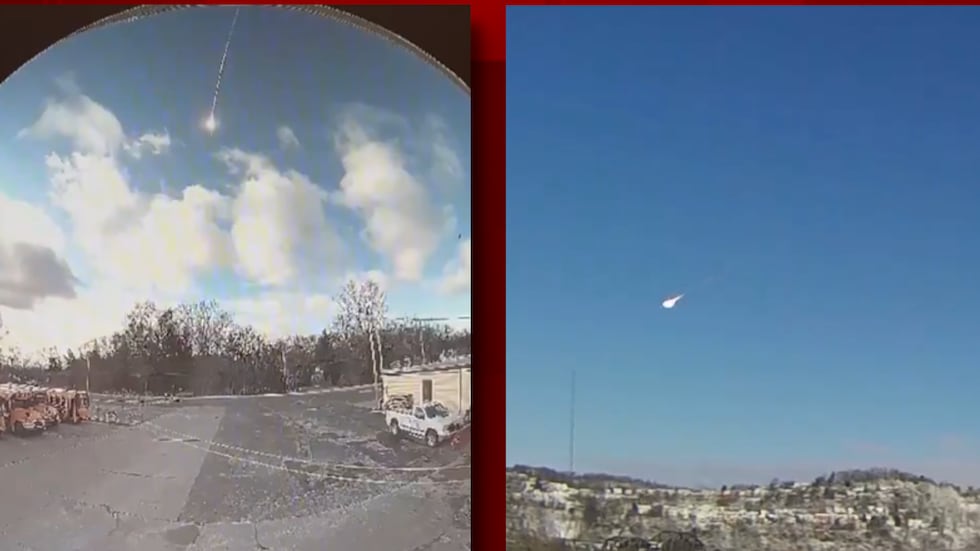 Decenas de miles de personas escucharon y sintieron una explosión en todo el noreste de Ohio,...