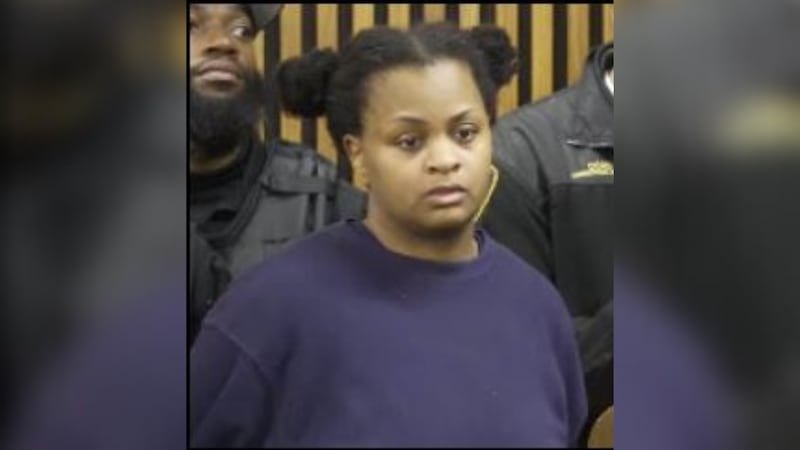 Aliyah Henderson is accused of murdering her two daughters and burying their bodies in suitcases.