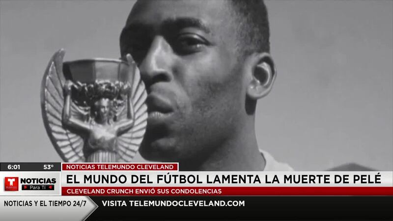 Reacciones en Cleveland de la muerte de Pelé