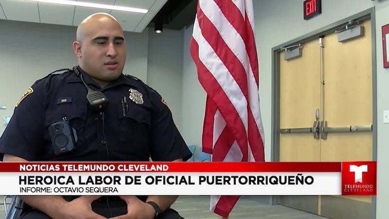 Oficial puertorriqueño cumplió con labor heroica dentro de la policía de Cleveland