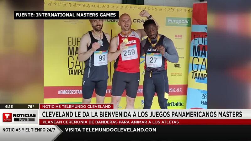 Juegos panamericanos masters en cleveland