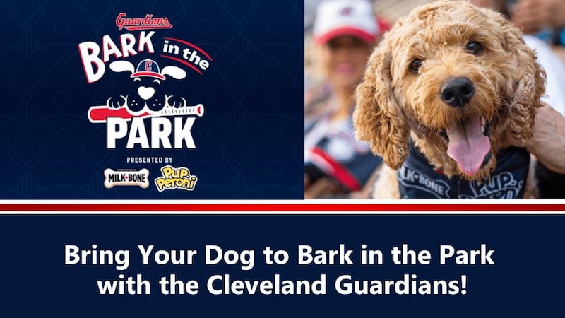 Bark in the Park: Take your dog out to the Cleveland Guardians game