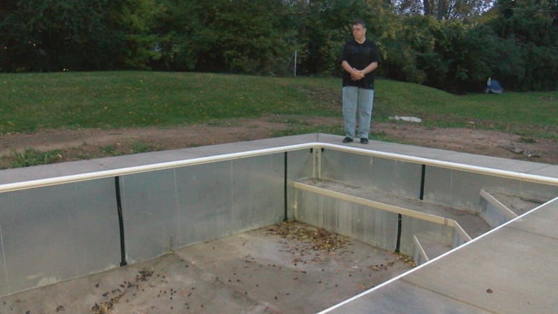 Tony Bloomfield say he and his spouse paid tens of thousands of dollars for a pool, a year...