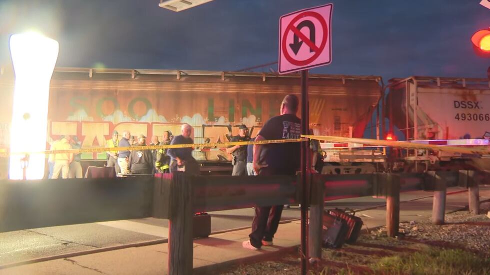2 people are dead after a train hit pedestrians Sunday night in Fremont.