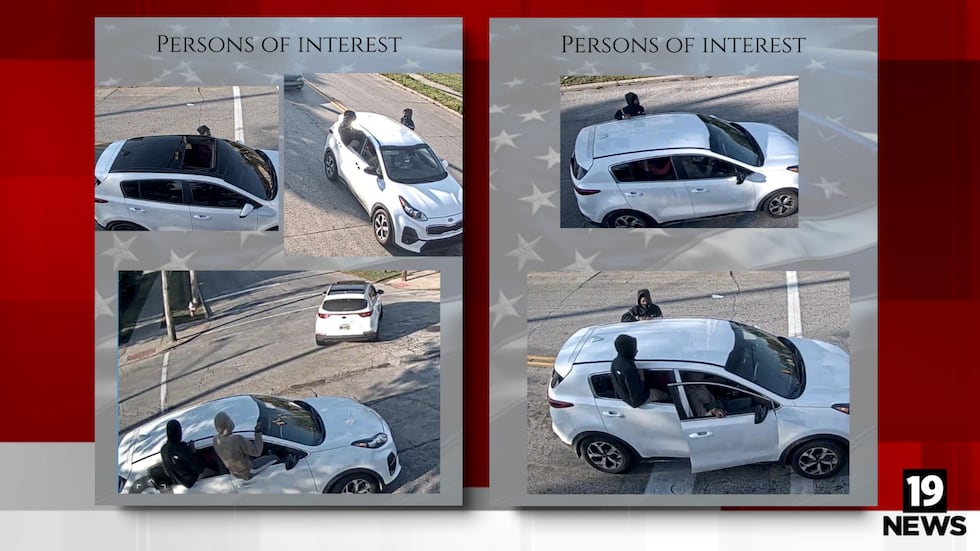 La policía de Cleveland publica fotos de personas de interés en la reciente ola de robos a...