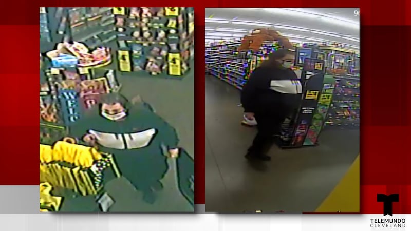 La policía de Streetsboro dice que están buscando a la sospechoso que robó una tienda Dollar...