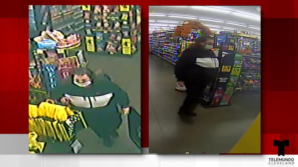 La policía de Streetsboro dice que están buscando a la sospechoso que robó una tienda Dollar...