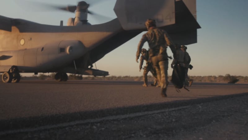 Military experts detail planning behind stranded airman rescue?