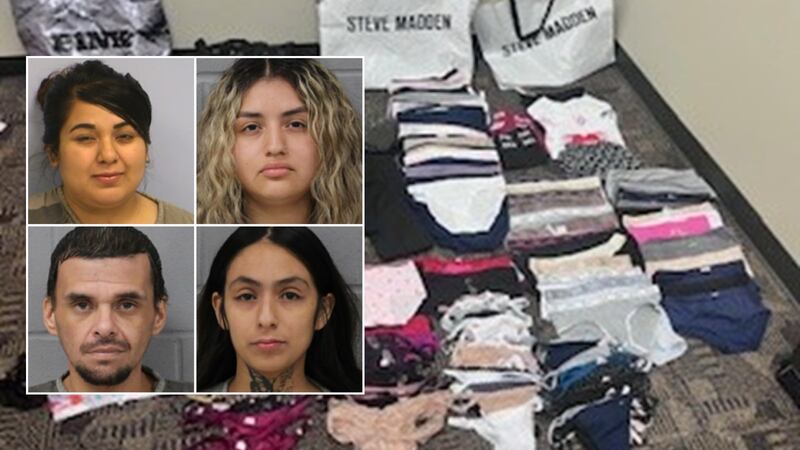 Lisa Vasquez (arriba a la izquierda), Sofia Hernandez (arriba a la derecha), Joe Garcia (abajo...