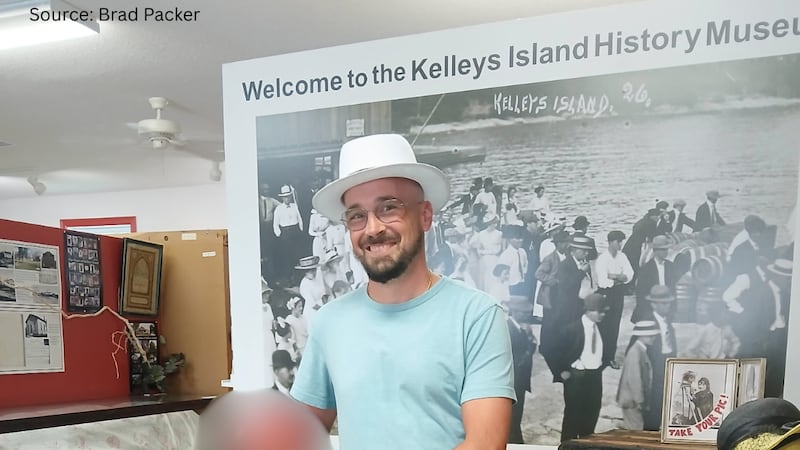 Brad Packer and his son. (Source Brad Packer)