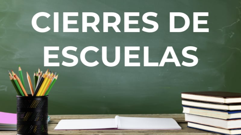 Cierre de escuelas