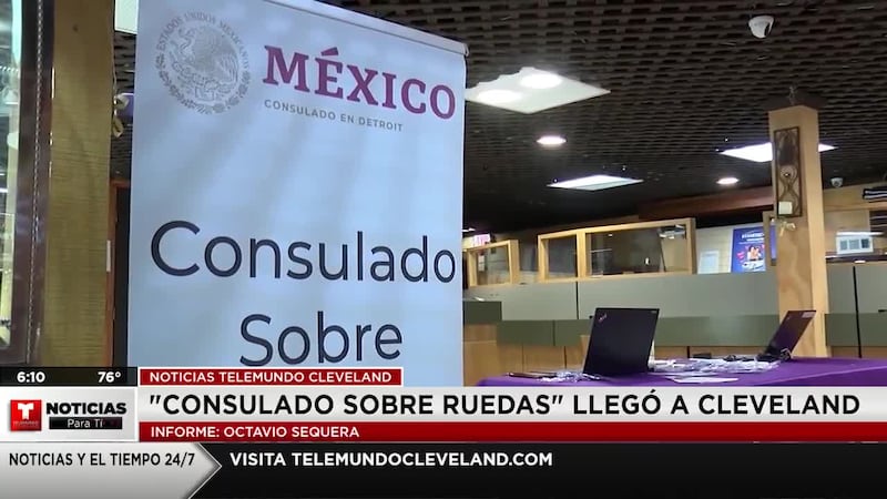Llegó a Cleveland el “Consulado Sobre Ruedas” para todos los mexicanos