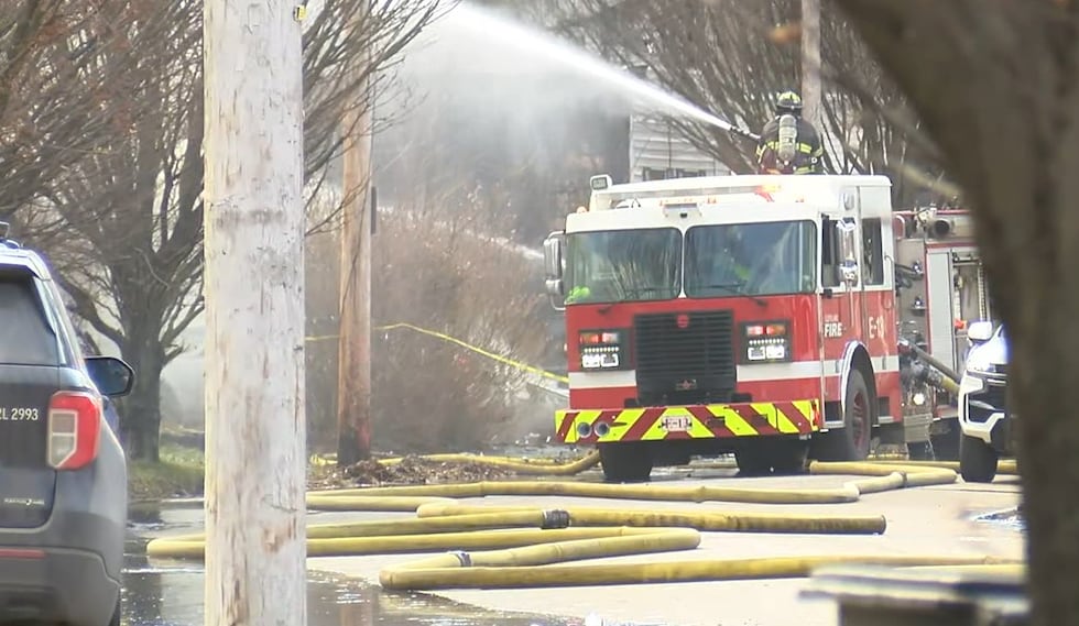 House goes up in flames in Cleveland’s Slavic Village neighborhood
