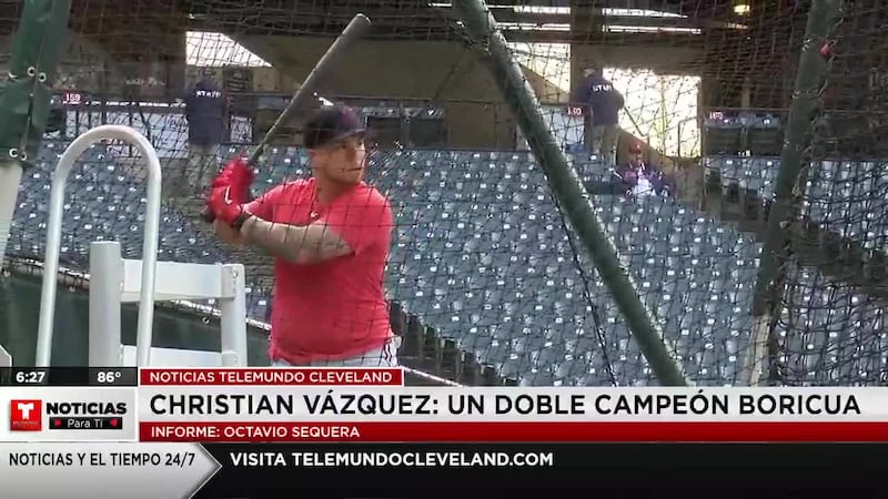 Christian Vázquez y su “hambre de ganar” para enaltecer a Puerto Rico