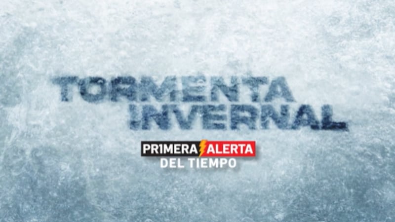 Tormenta invernal primera alerta del tiempo