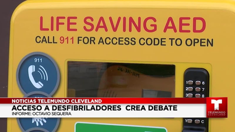 Acceso a desfibriladores en parques en South Euclid crea debate