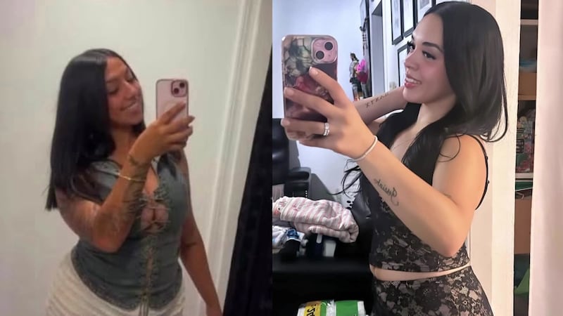Alexa Navarro (izquierda) y Vanessa Bautista (derecha) se muestran en esta imagen. (Fotos...
