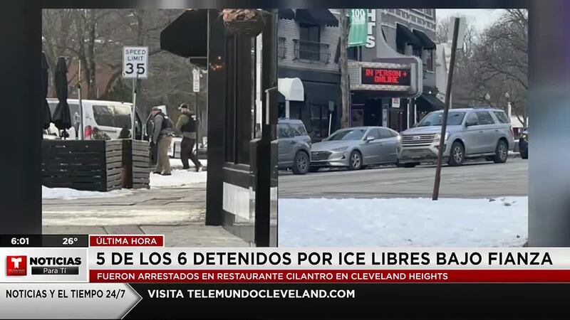 Los agentes no los buscaban a ellos, pero los arrestaron por ser indocumentados. Ninguno tiene...