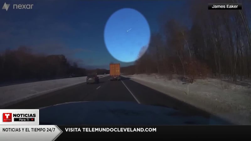Asteroide de 7 toneladas ilumina los cielos del noreste de Ohio