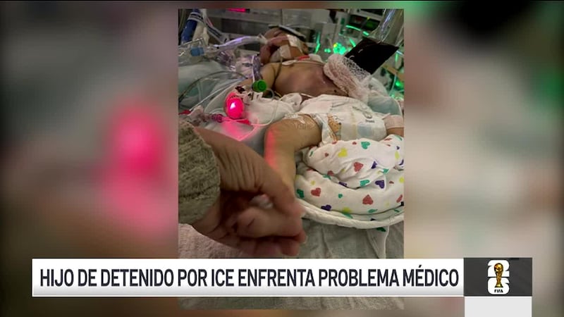 Hispano detenido por ICE enfrenta deportación con su pequeño enfermo. Esta es la historia de...