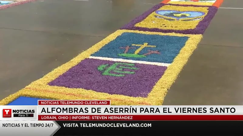 Alfombras de aserrín en Lorain