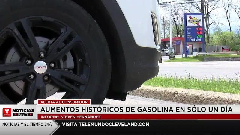 Aumento de gasolina de 11 centavos en sólo un día