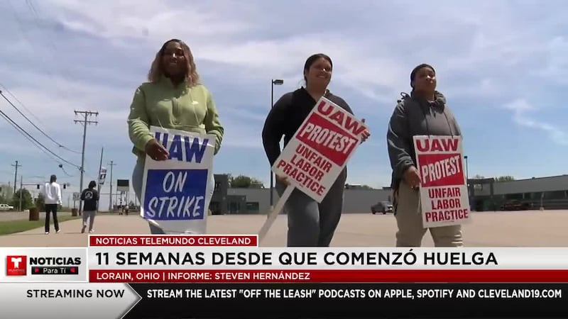 Trabajadores de Lorain County Job and Family Services continúan en huelga