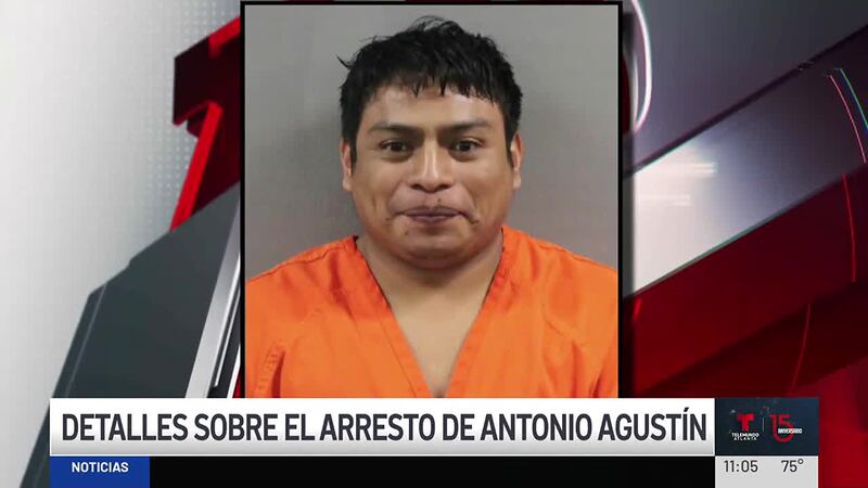 Antonio Agustín, de 34 años, permanece bajo custodia de la Oficina del Alguacil del Condado de...